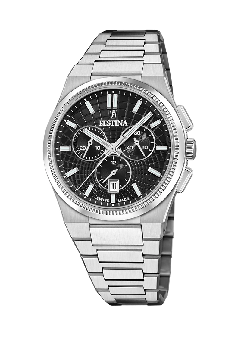 RELOJ F20059/4 FESTINA SWISS NEGRO HOMBRE RIVE COLLECTION - 1
