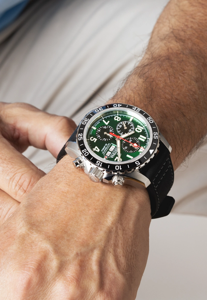 RELOJ F20056/2 FESTINA SWISS VERDE HOMBRE AUTOMATICO - 3