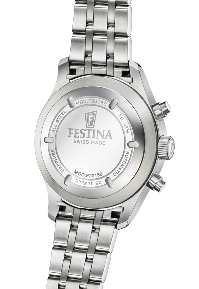 RELOJ F20158/2 FESTINA SWISS NEGRO HOMBRE AUTOMATICO - 2