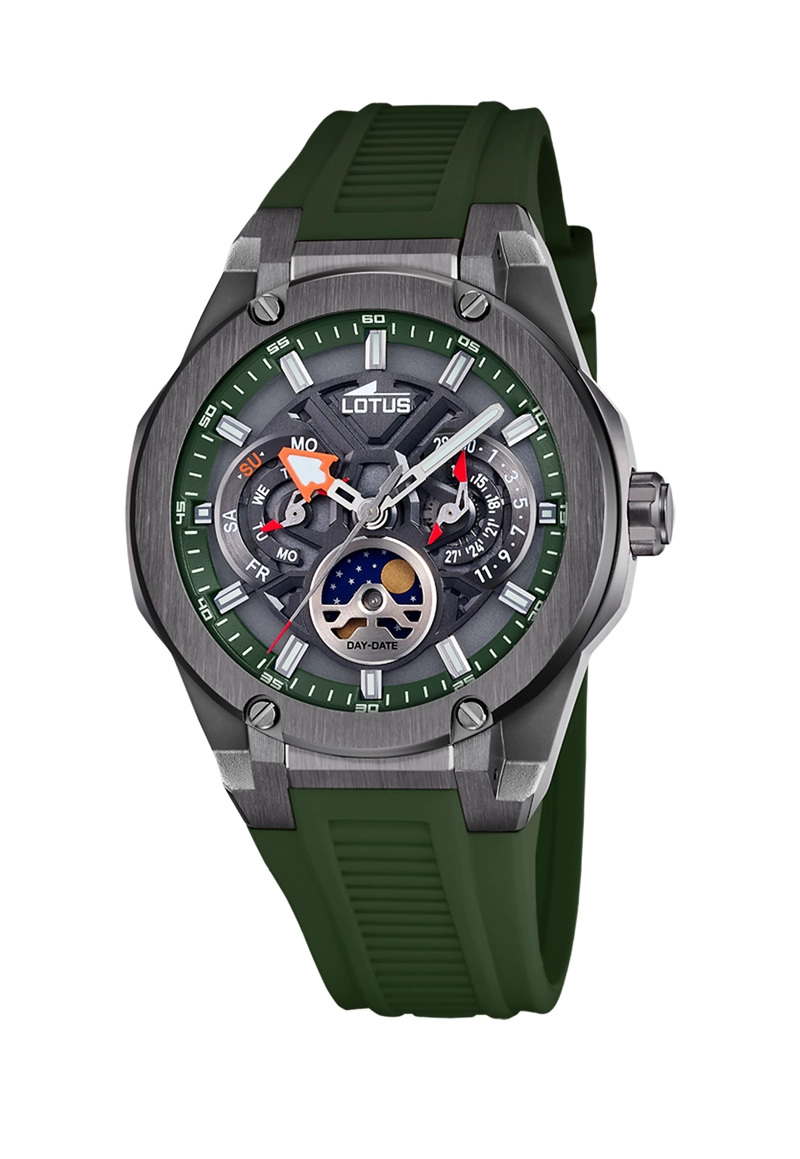 RELOJ 18946/5 LOTUS VERDE HOMBRE VORTEX - 1