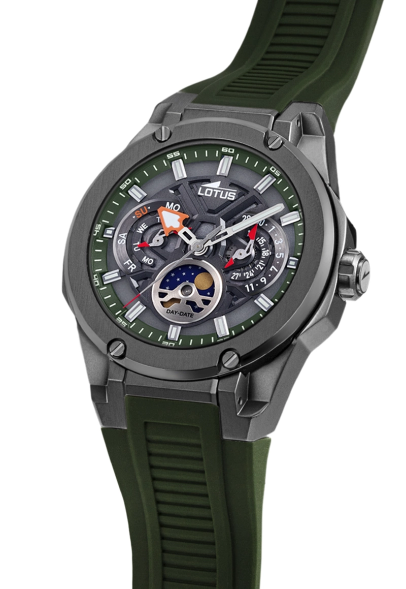 RELOJ 18946/5 LOTUS VERDE HOMBRE VORTEX - 3