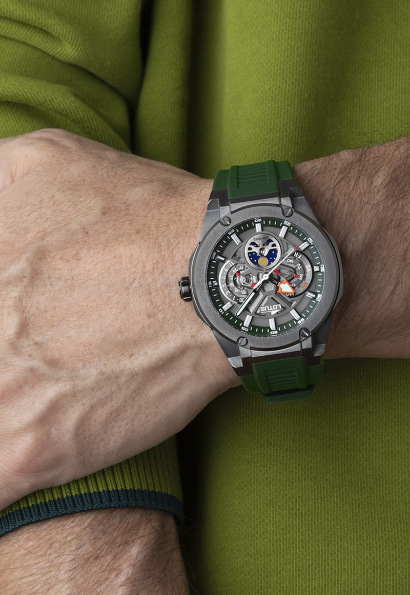 RELOJ 18946/5 LOTUS VERDE HOMBRE VORTEX - 4