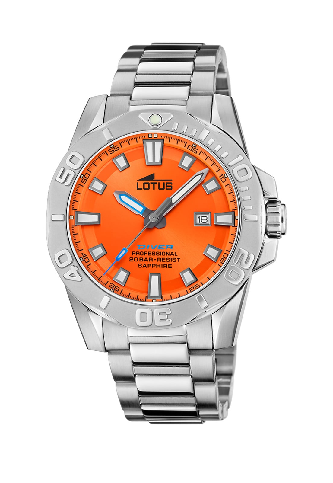 RELOJ 18926/3 LOTUS NARANJA HOMBRE DIVER - 1