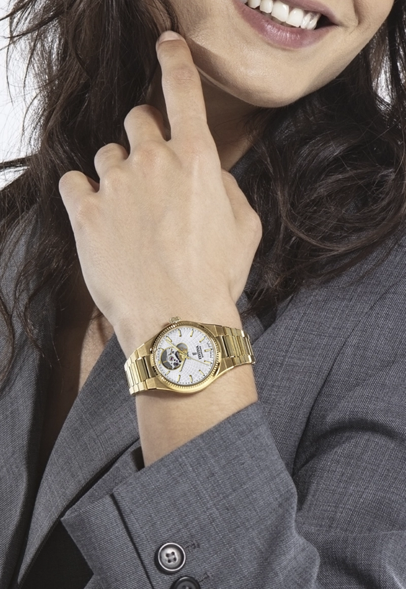 RELOJ F20064/1 FESTINA SWISS PLATA MUJER AUTOMATICO - 2