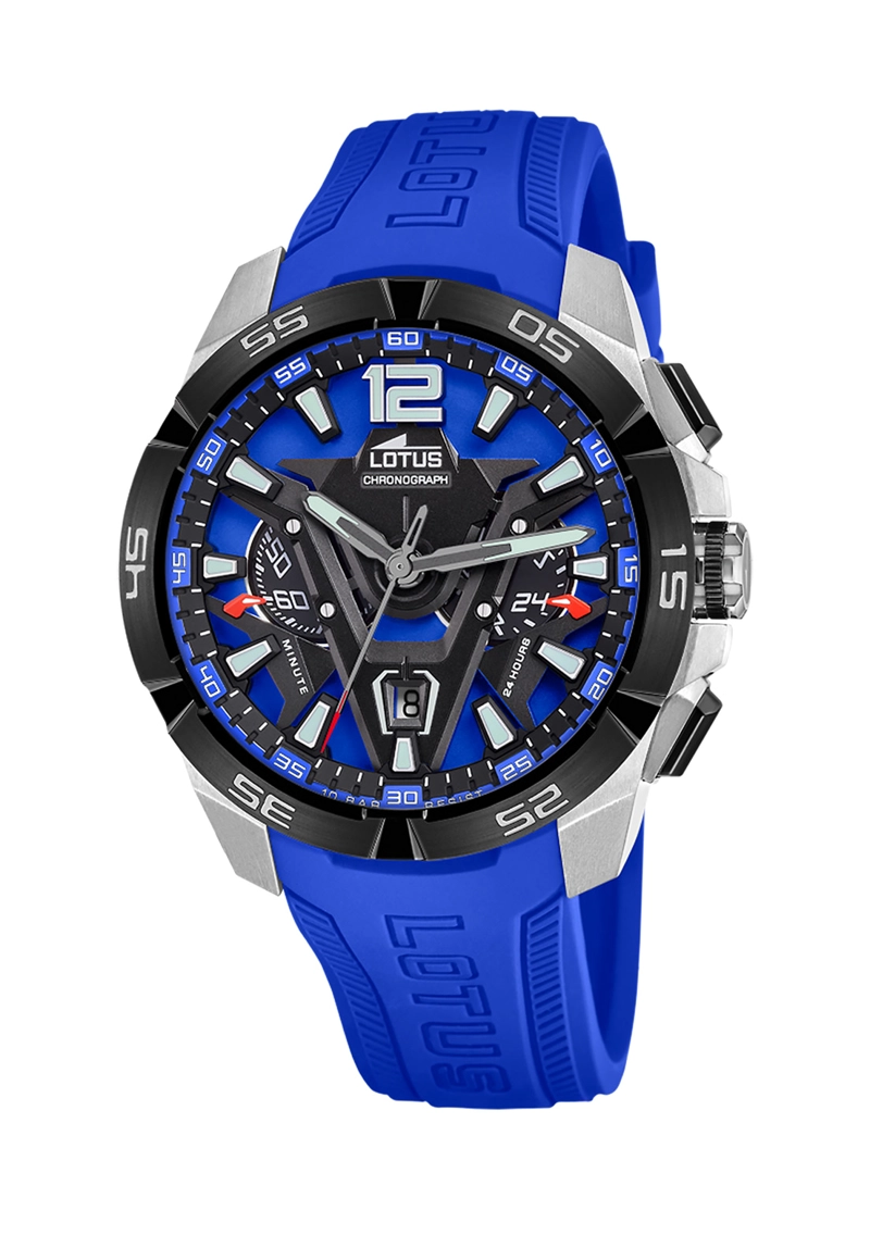 RELOJ 18944/4 LOTUS AZUL HOMBRE VORTEX - 1