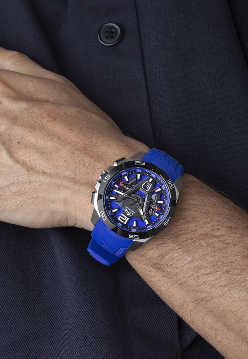 RELOJ 18944/4 LOTUS AZUL HOMBRE VORTEX - 4