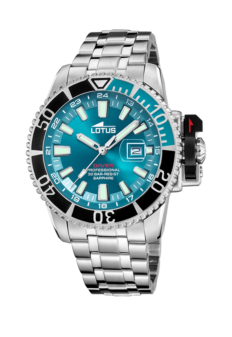RELOJ 18938/1 LOTUS CELESTE HOMBRE DIVER - 1