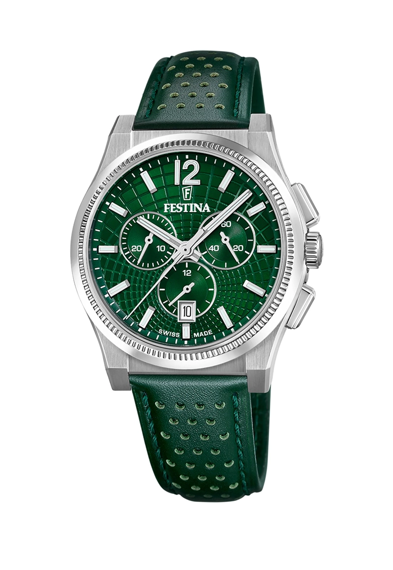 RELOJ F20060/3 FESTINA SWISS VERDE HOMBRE RIVE COLLECTION - 1
