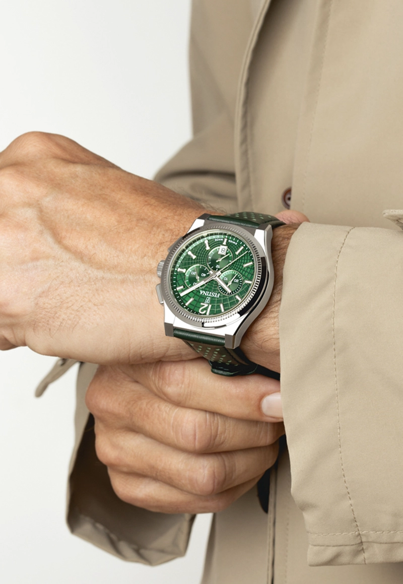 RELOJ F20060/3 FESTINA SWISS VERDE HOMBRE RIVE COLLECTION - 2