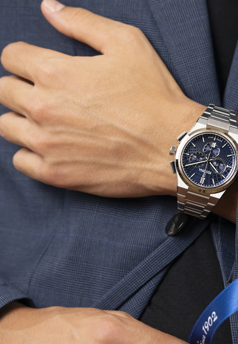 RELOJ F20059/2 FESTINA SWISS AZUL HOMBRE RIVE COLLECTION - 4