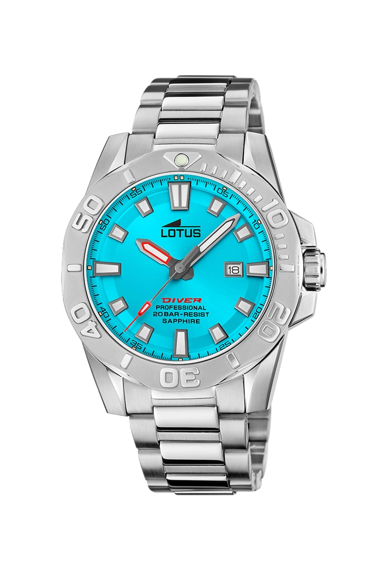 RELOJ 18926/2 LOTUS CELESTE HOMBRE DIVER - 1