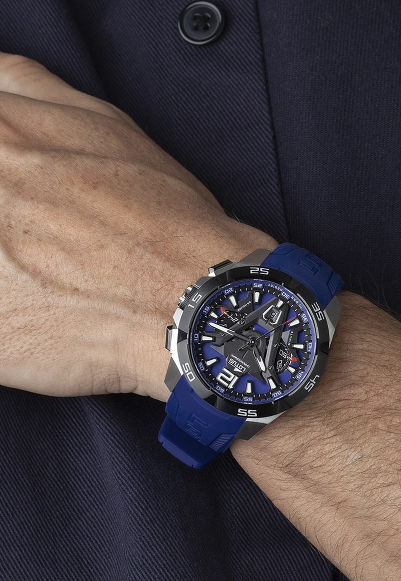 RELOJ 18944/1 LOTUS AZUL HOMBRE VORTEX - 3