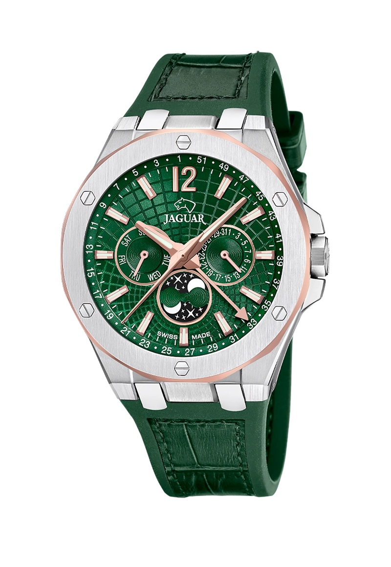 RELOJ J1040/3 JAGUAR SWISS VERDE HOMBRE DIPLOMATIC - 1