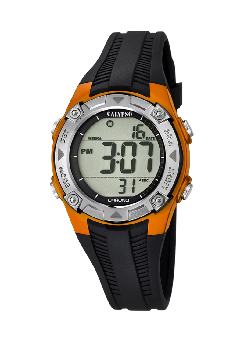 RELOJ K5685/7 CALYPSO GRIS INFANTIL DIGITAL CRUSH - 1