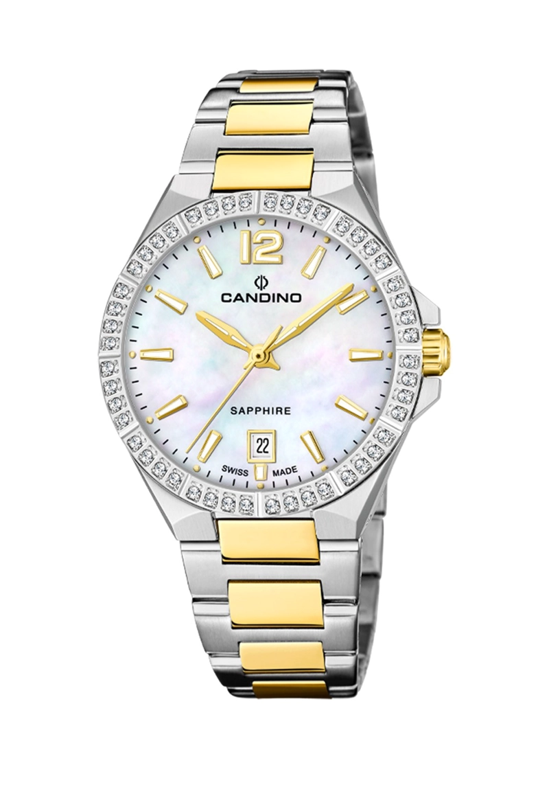 RELOJ C4761/A CANDINO SWISS BLANCO MUJER GENTS SPORT - 1