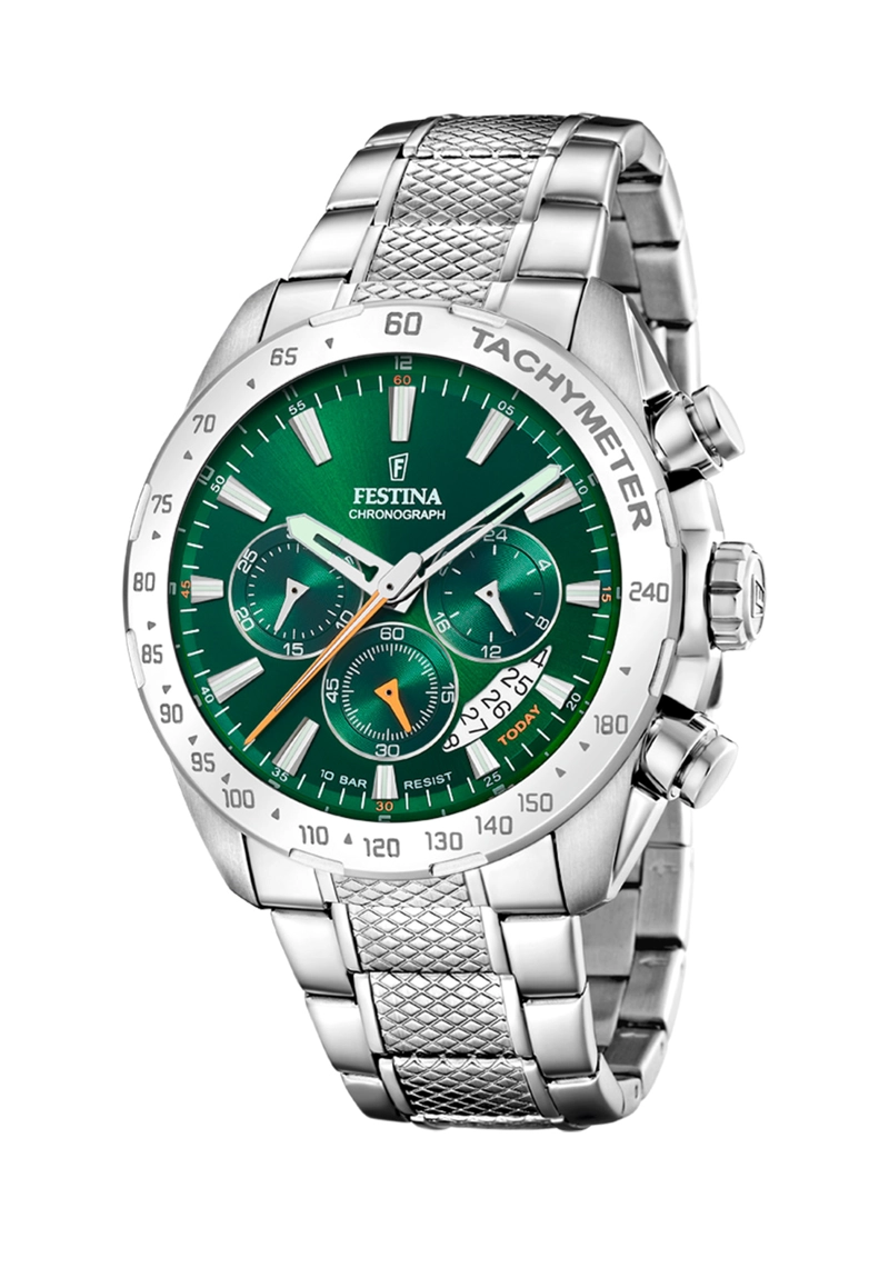 RELOJ F20668/3 FESTINA VERDE HOMBRE TIMELESS CHRONOGRAPH - 1