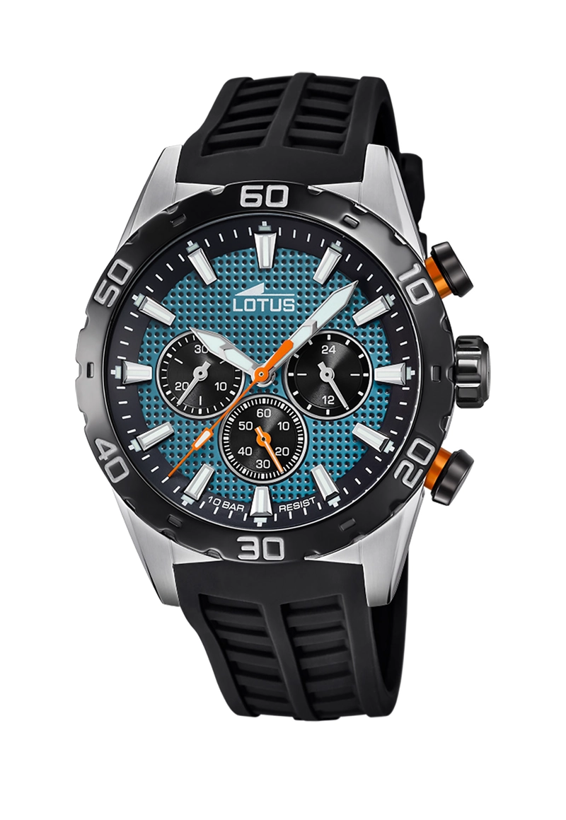 RELOJ 18677/F LOTUS VERDE HOMBRE CHRONO - 1