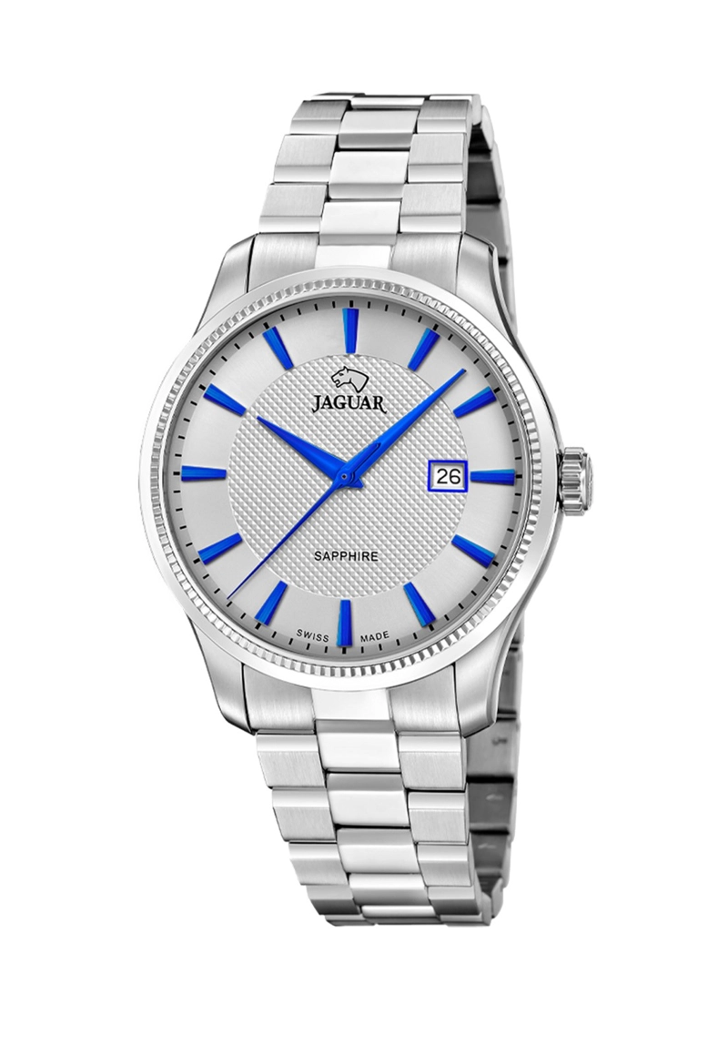 RELOJ J1041/2 JAGUAR SWISS PLATEADO HOMBRE ACAMAR (AY-KUH-MAR) - 1