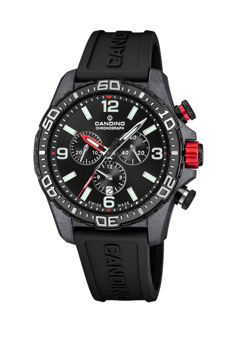 RELOJ C4779/7 CANDINO SWISS NEGRO HOMBRE GENTS CLASSIC - 1