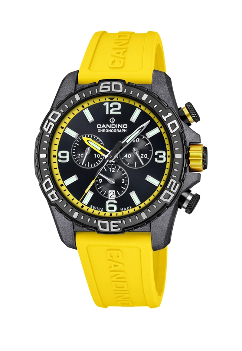 RELOJ C4779/6 CANDINO SWISS NEGRO HOMBRE GENTS CLASSIC - 1