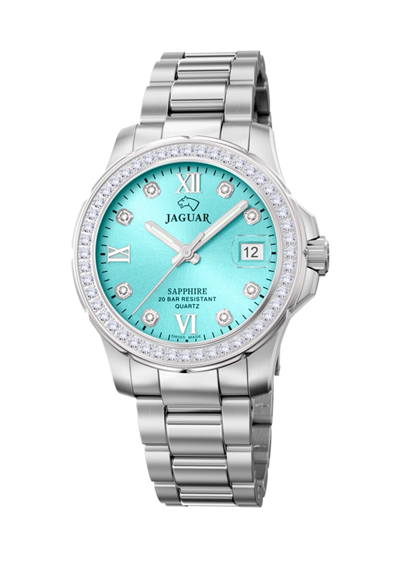 RELOJ J892/6 JAGUAR CELESTE MUJER EXECUTIVE - 1
