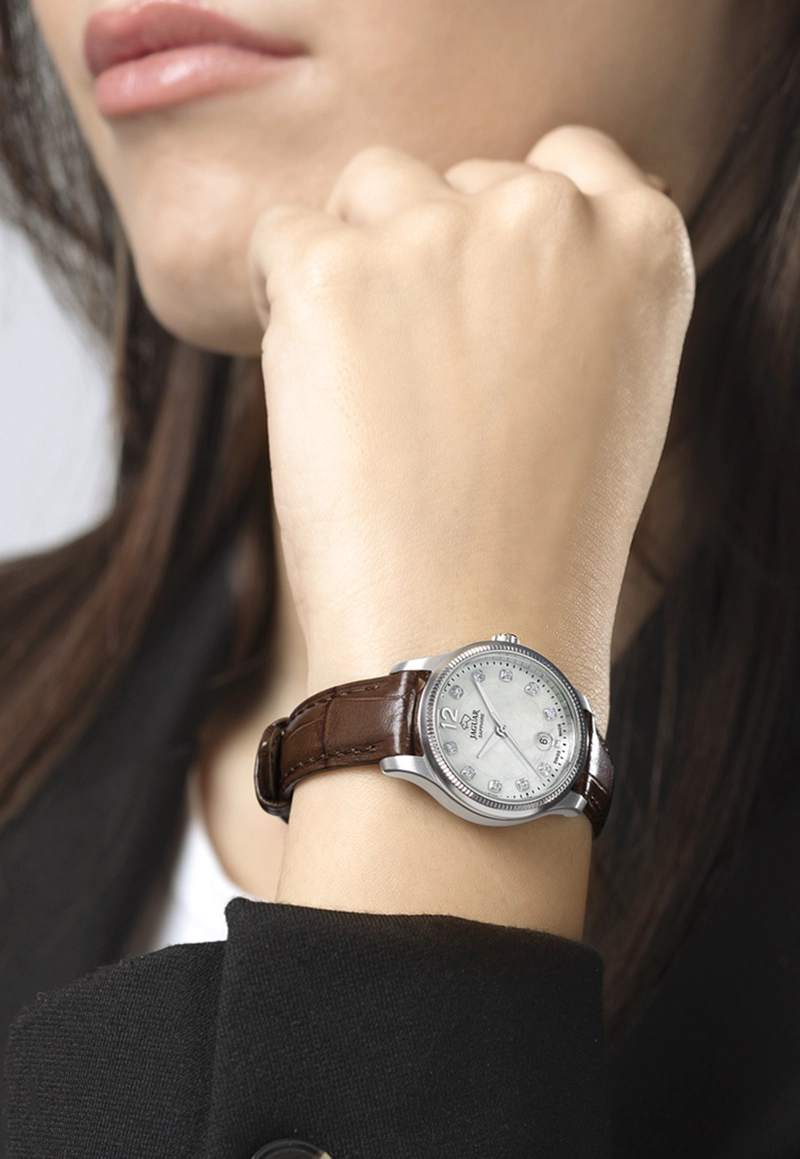 RELOJ J1046/2 JAGUAR SWISS PLATA MUJER ACAMAR (AY-KUH-MAR) - 4