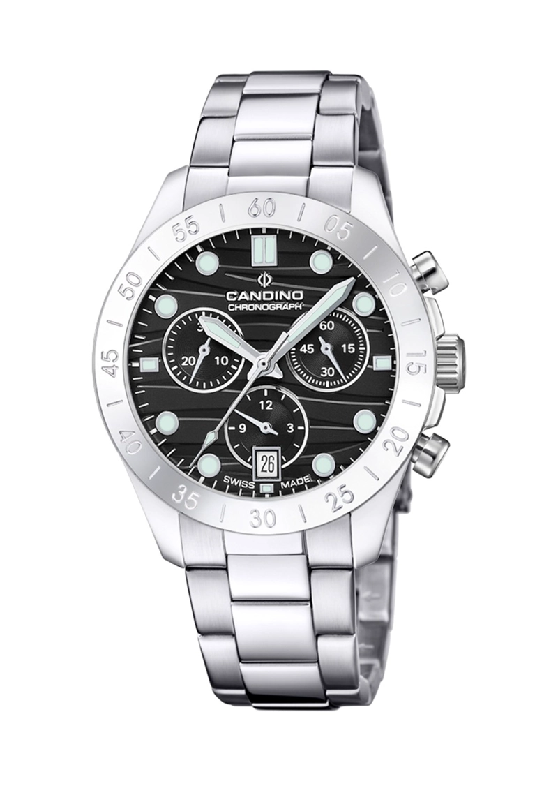 RELOJ C4783/6 CANDINO SWISS NEGRO MUJER GENTS SPORT - 1