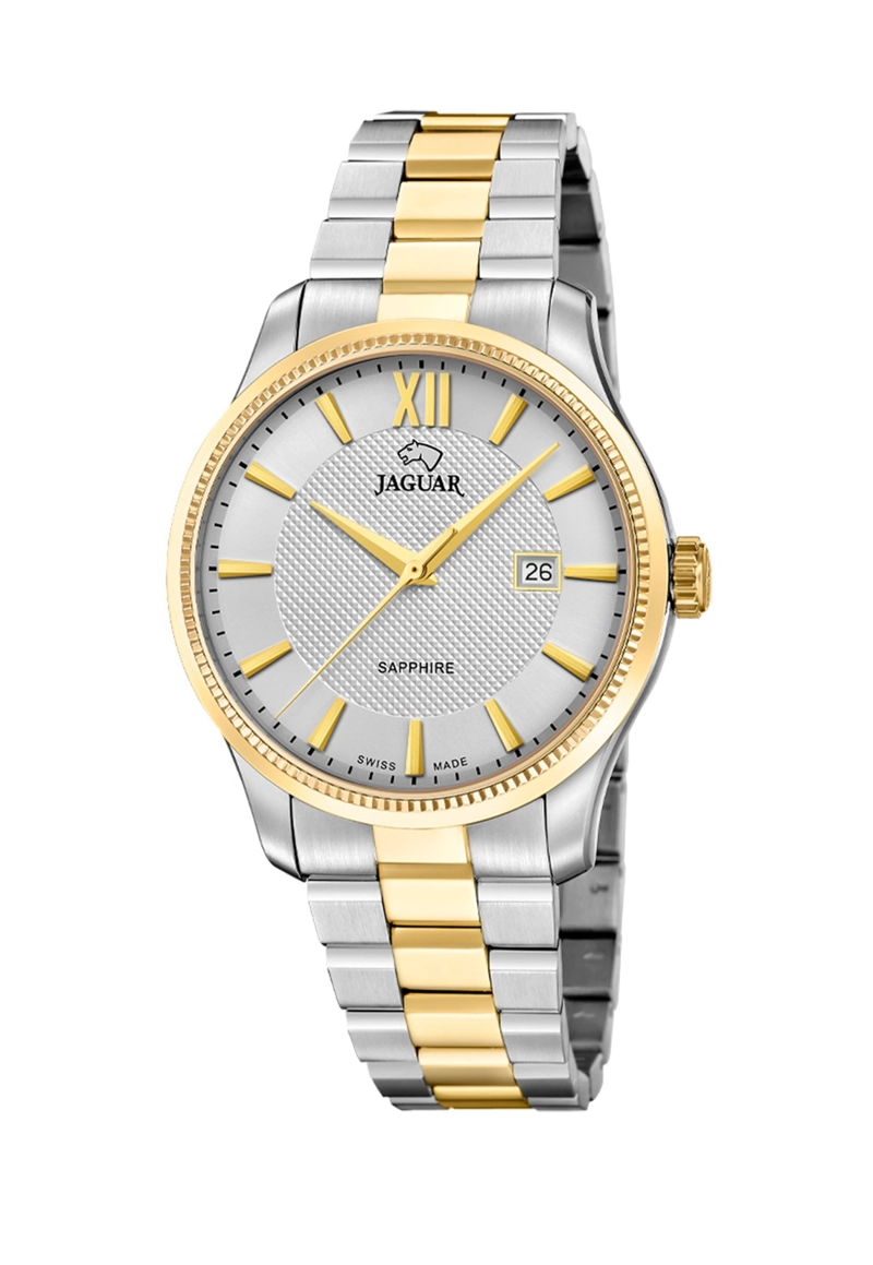 RELOJ J1043/1 JAGUAR SWISS PLATEADO HOMBRE ACAMAR (AY-KUH-MAR) - 1