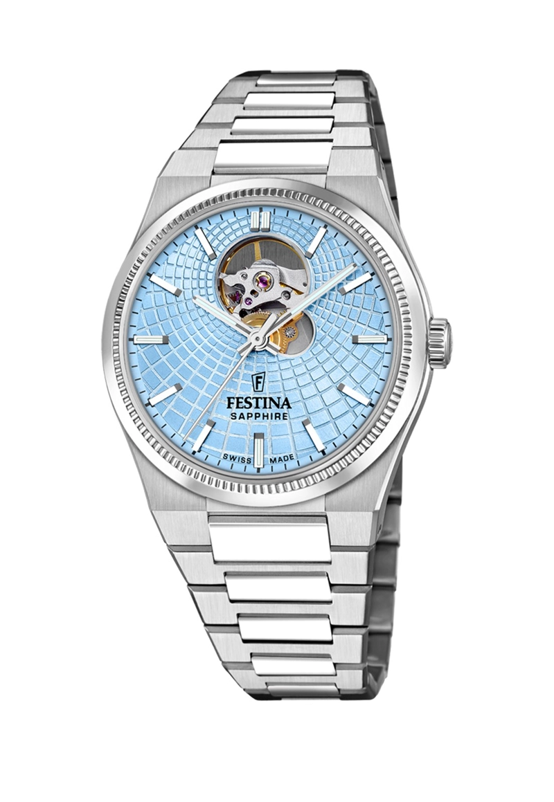 RELOJ F20053/5 FESTINA SWISS AZUL HOMBRE AUTOMATICO - 1