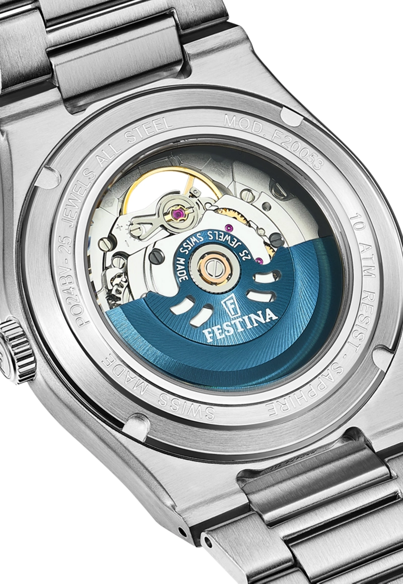RELOJ F20053/5 FESTINA SWISS AZUL HOMBRE AUTOMATICO - 3