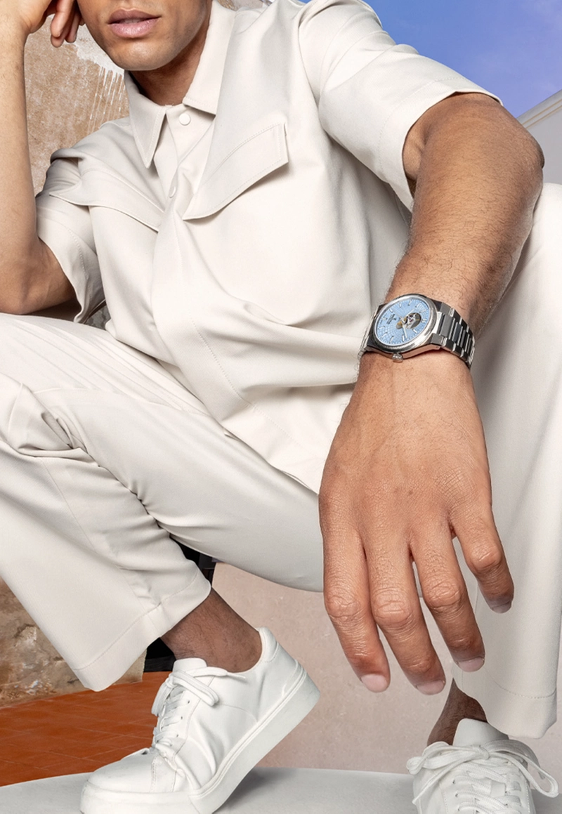 RELOJ F20053/5 FESTINA SWISS AZUL HOMBRE AUTOMATICO - 4