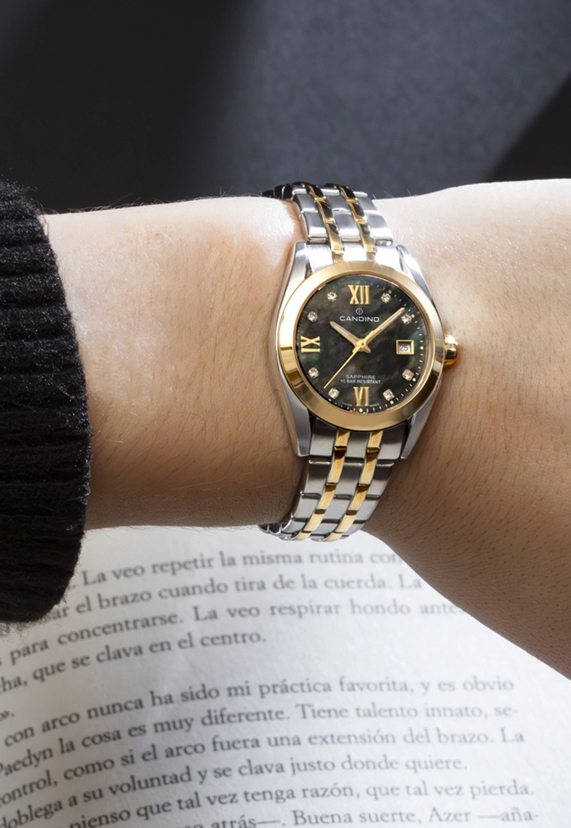 RELOJ C4704/H CANDINO SWISS NEGRO MUJER COUPLES CLASSIC - 4
