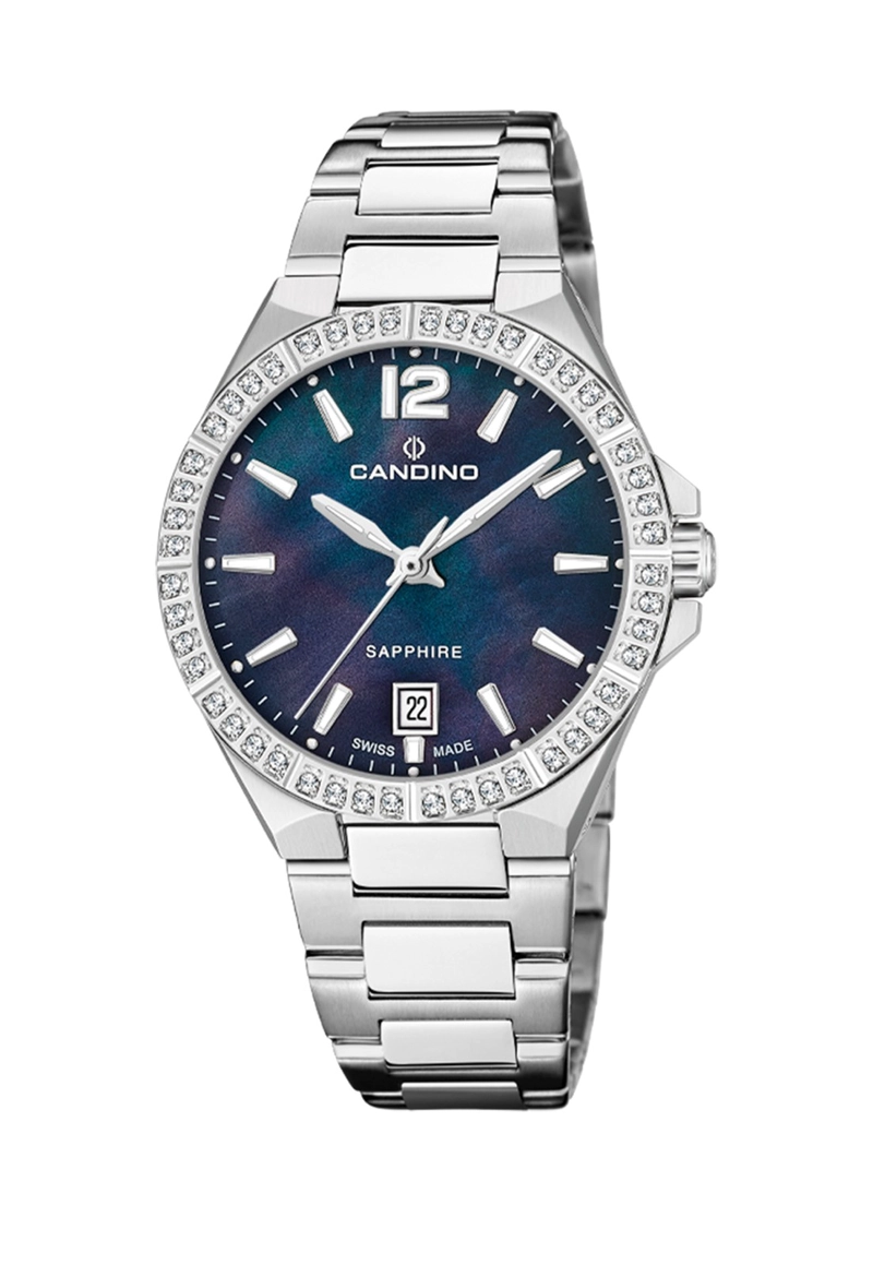 RELOJ C4760/C CANDINO SWISS AZUL MUJER GENTS SPORT - 1