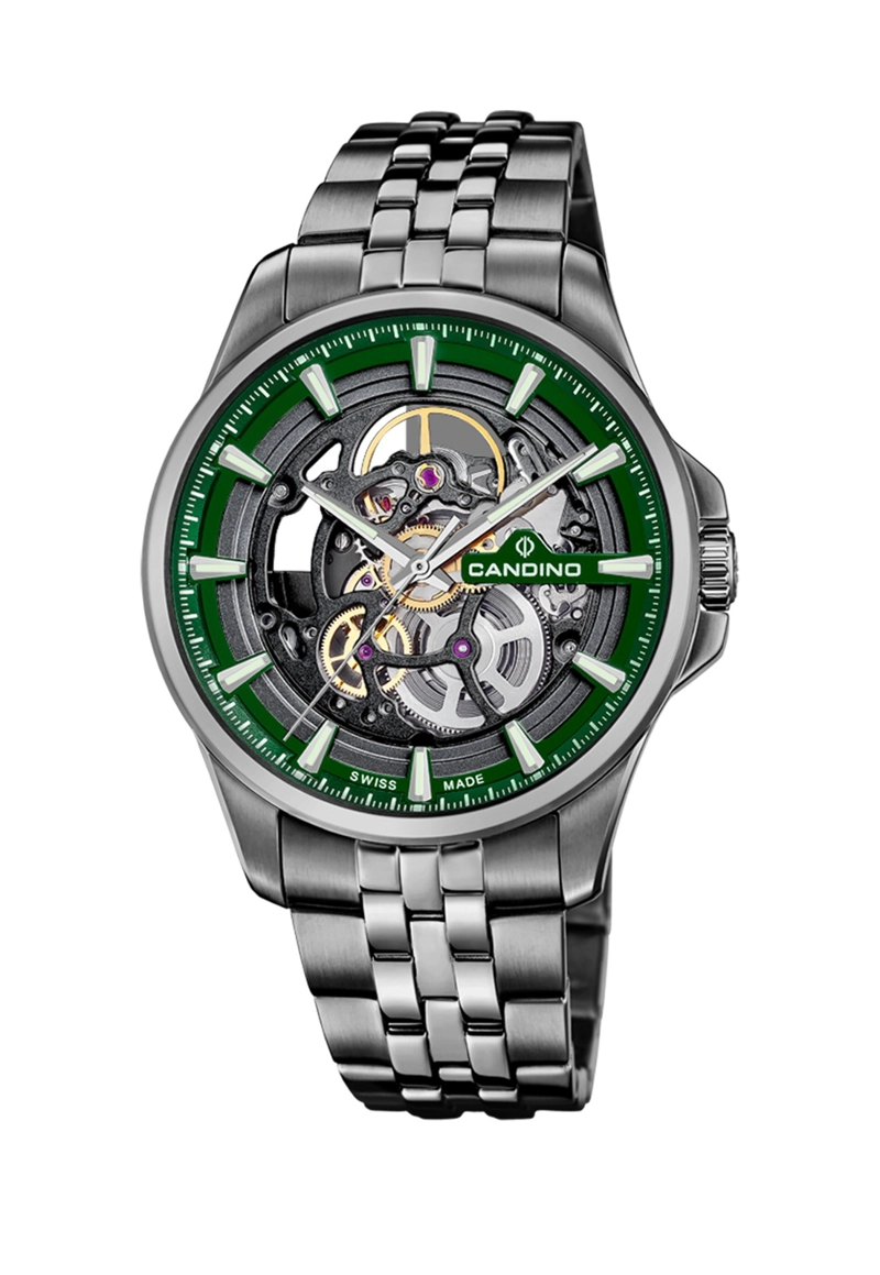 RELOJ C4782/2 CANDINO SWISS VERDE HOMBRE AUTOMATICO - 1