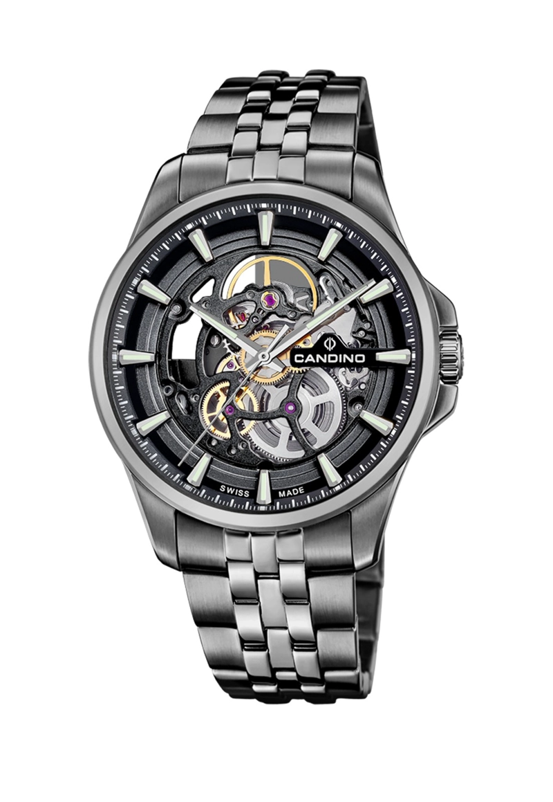 RELOJ C4782/3 CANDINO SWISS NEGRO HOMBRE AUTOMATICO - 1