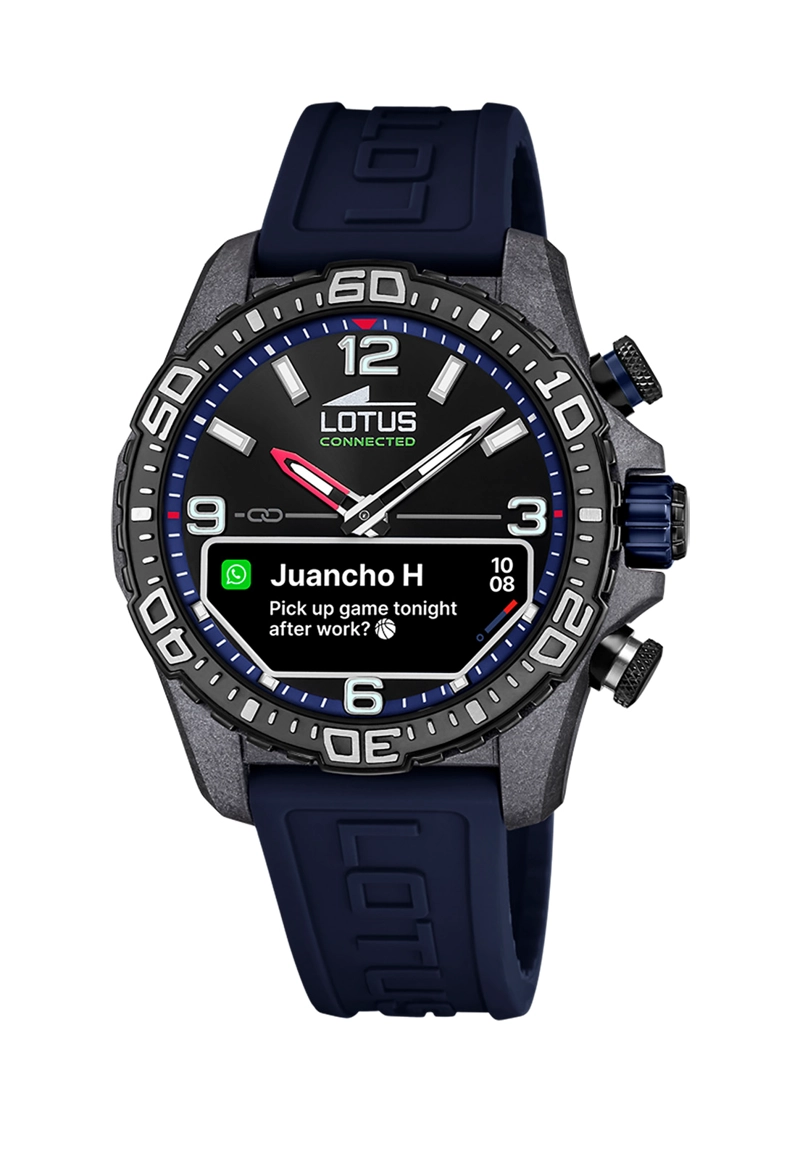 RELOJ 20000/1 LOTUS NEGRO HOMBRE HYBRID - 1
