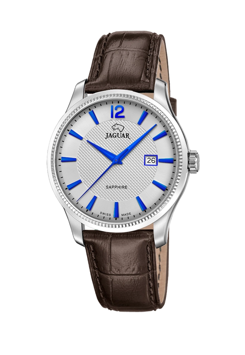 RELOJ J1042/2 JAGUAR SWISS PLATEADO HOMBRE ACAMAR (AY-KUH-MAR) - 1