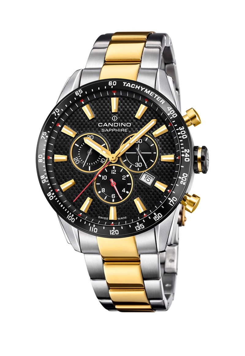 RELOJ C4748/D CANDINO SWISS NEGRO HOMBRE GENTS CLASSIC - 1
