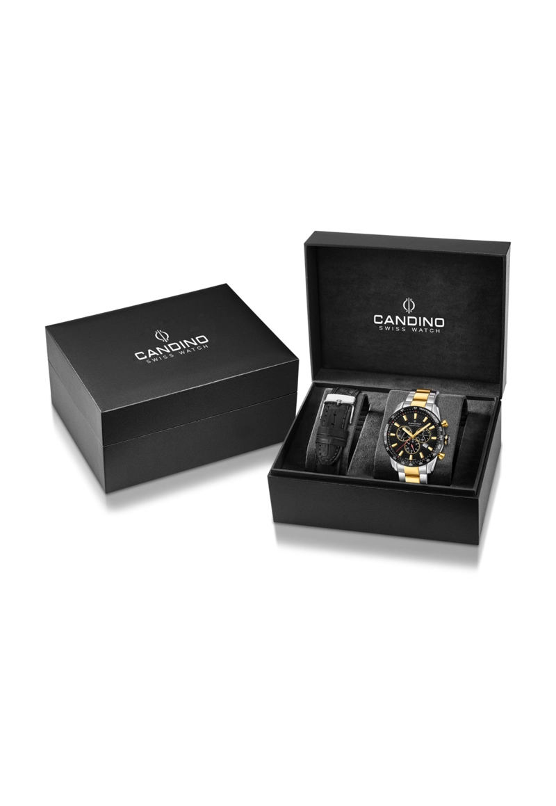 RELOJ C4748/D CANDINO SWISS NEGRO HOMBRE GENTS CLASSIC - 4