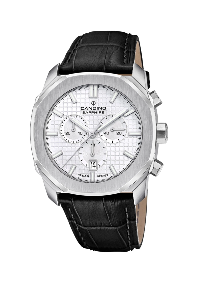 RELOJ C4747/5 CANDINO SWISS PLATA HOMBRE COUPLE SPORT - 1