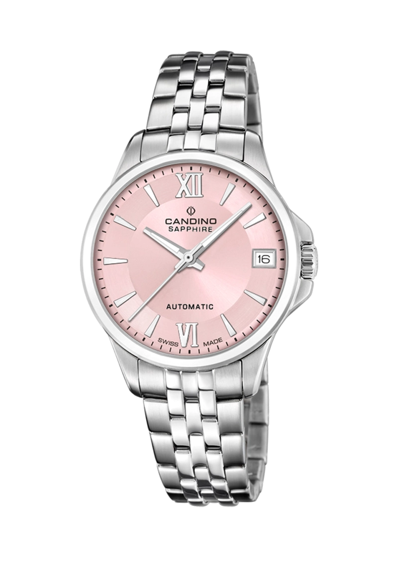 RELOJ C4770/7 CANDINO SWISS ROSA MUJER AUTOMATICO - 2