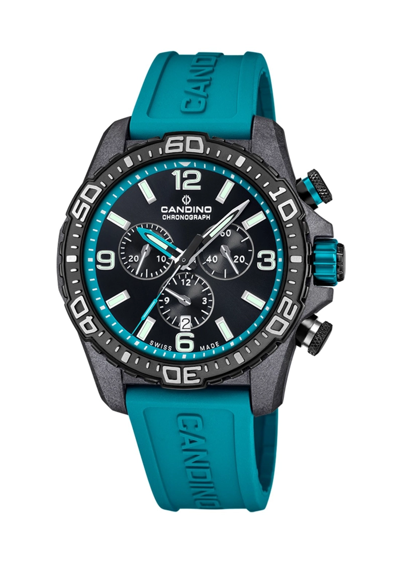 RELOJ C4779/4 CANDINO SWISS NEGRO HOMBRE GENTS CLASSIC - 1