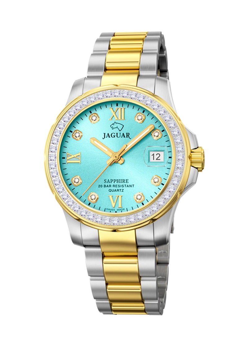 RELOJ J893/5 JAGUAR CELESTE MUJER EXECUTIVE - 1