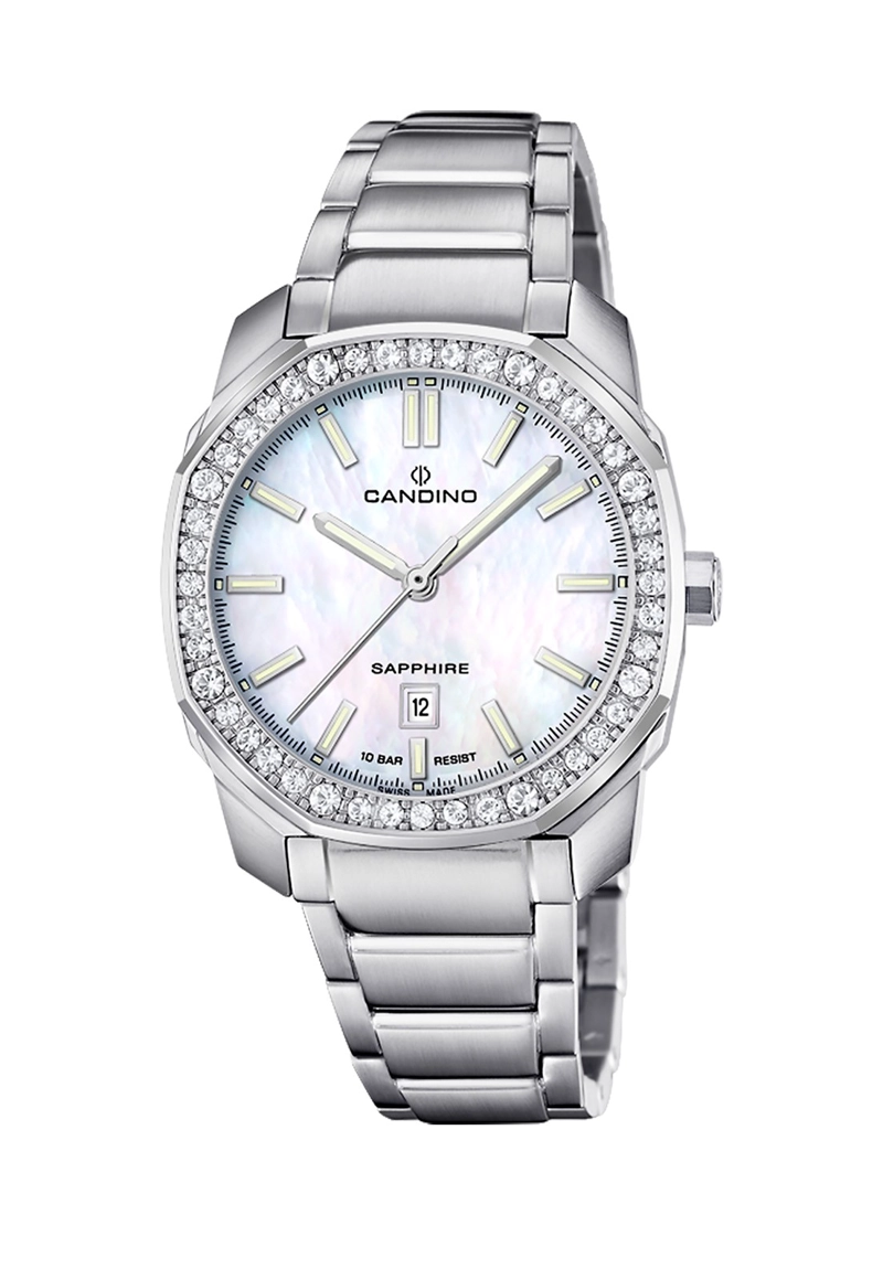 RELOJ C4756/7 CANDINO SWISS BLANCO MUJER COUPLE SPORT - 1
