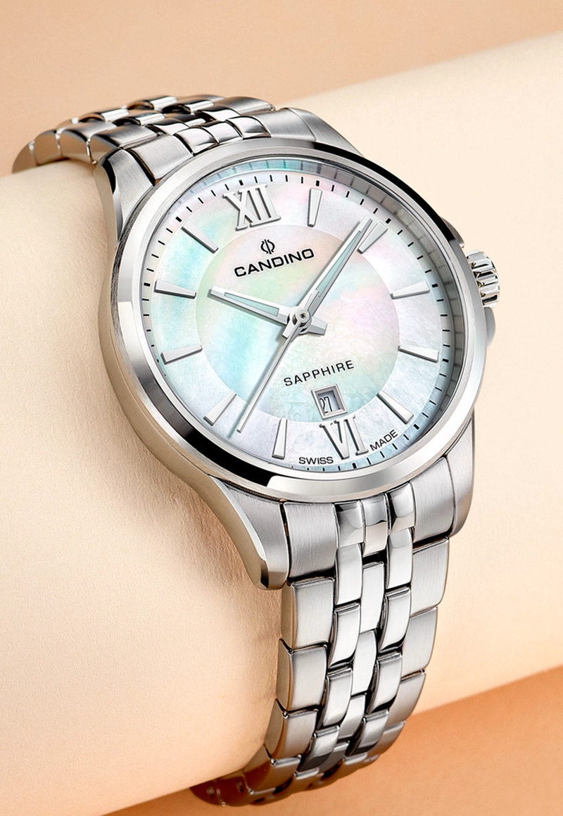 RELOJ C4766/6 CANDINO SWISS BLANCO MUJER COUPLES CLASSIC - 3