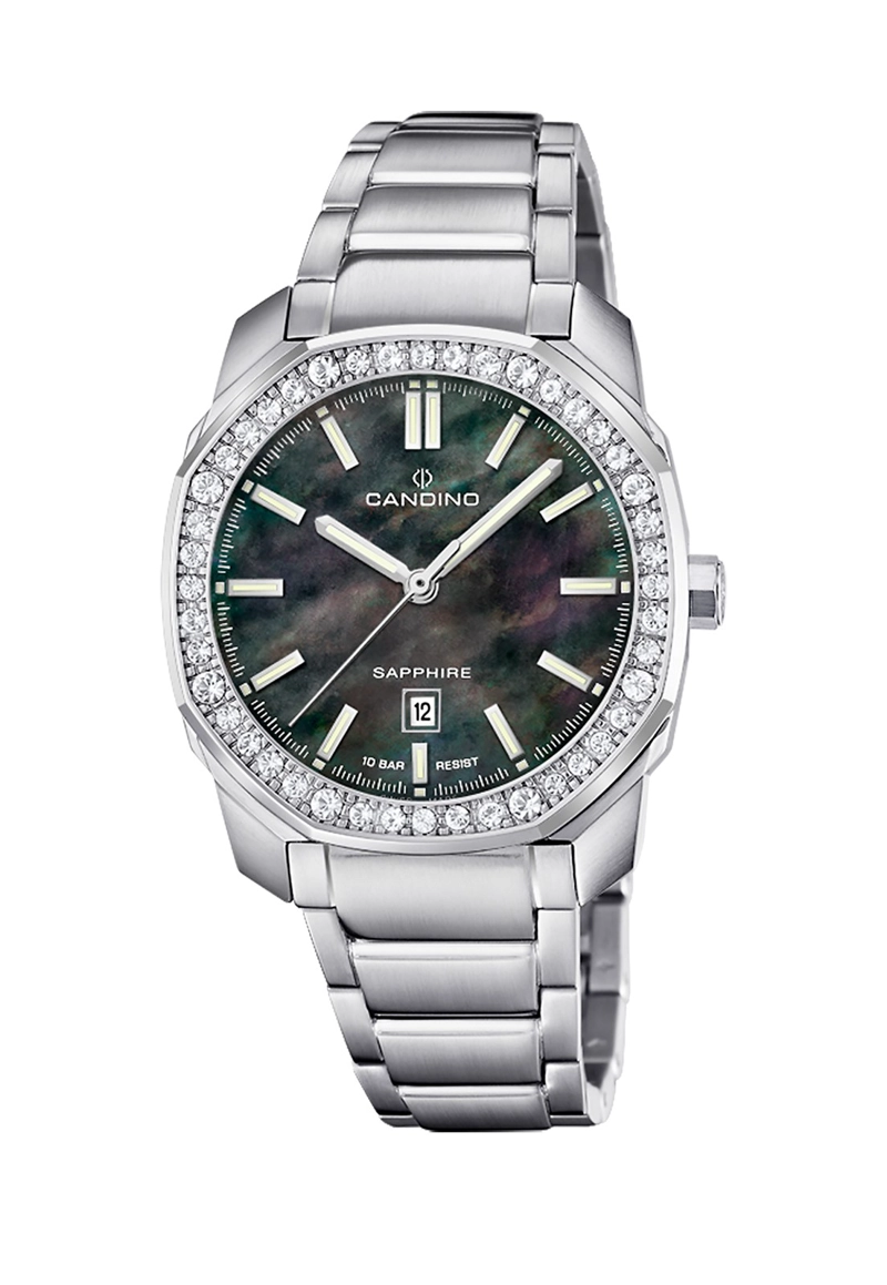 RELOJ C4756/8 CANDINO SWISS NEGRO MUJER COUPLE SPORT - 1
