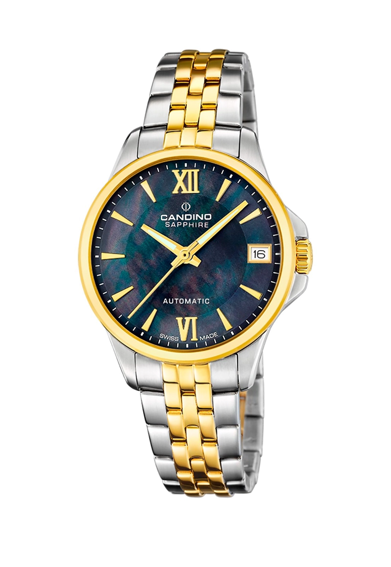 RELOJ C4771/7 CANDINO SWISS AZUL MUJER AUTOMATICO - 1