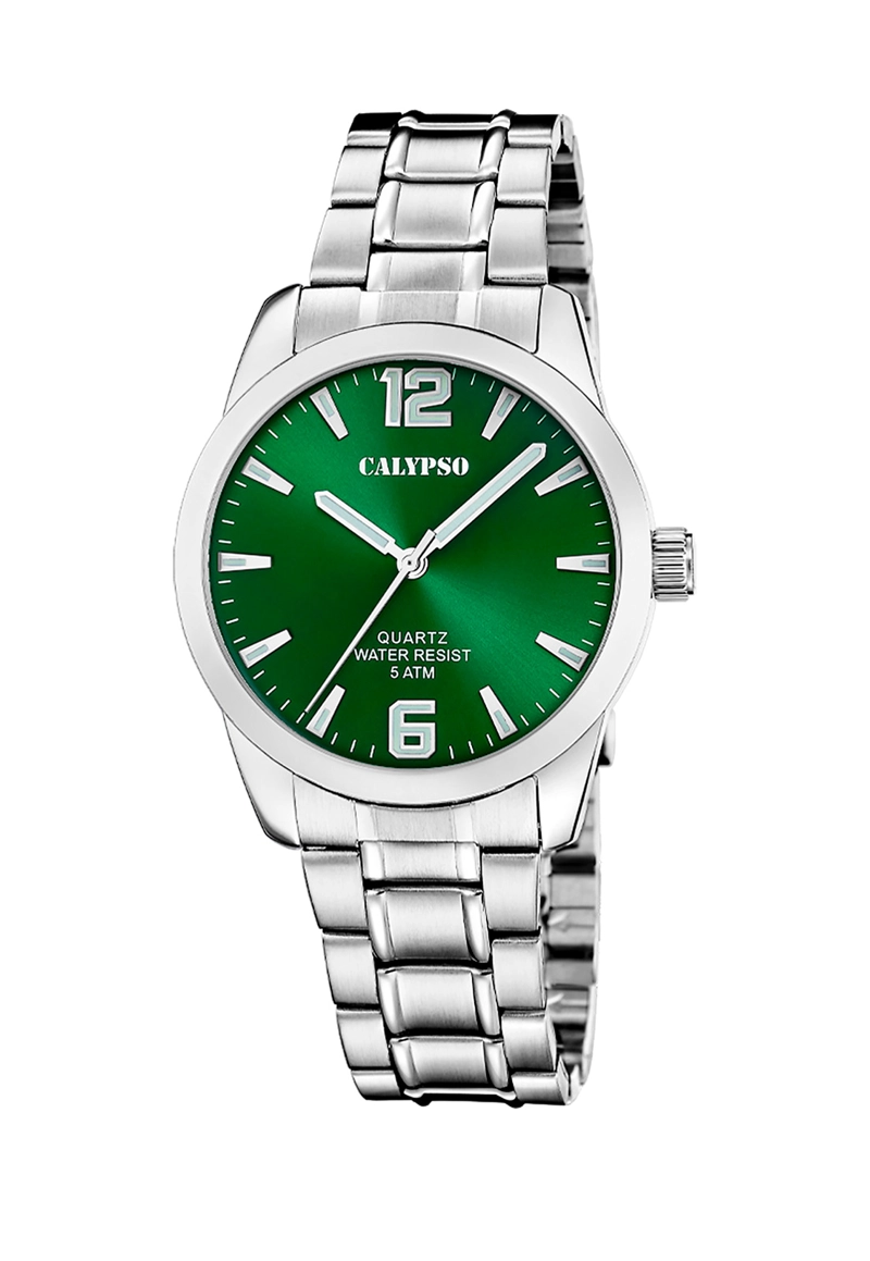 RELOJ K5866/5 CALYPSO VERDE HOMBRE BASIC - 1