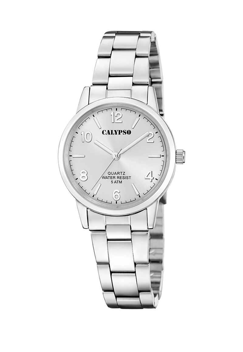 RELOJ K5859/2 CALYPSO PLATEADO MUJER BASIC - 1