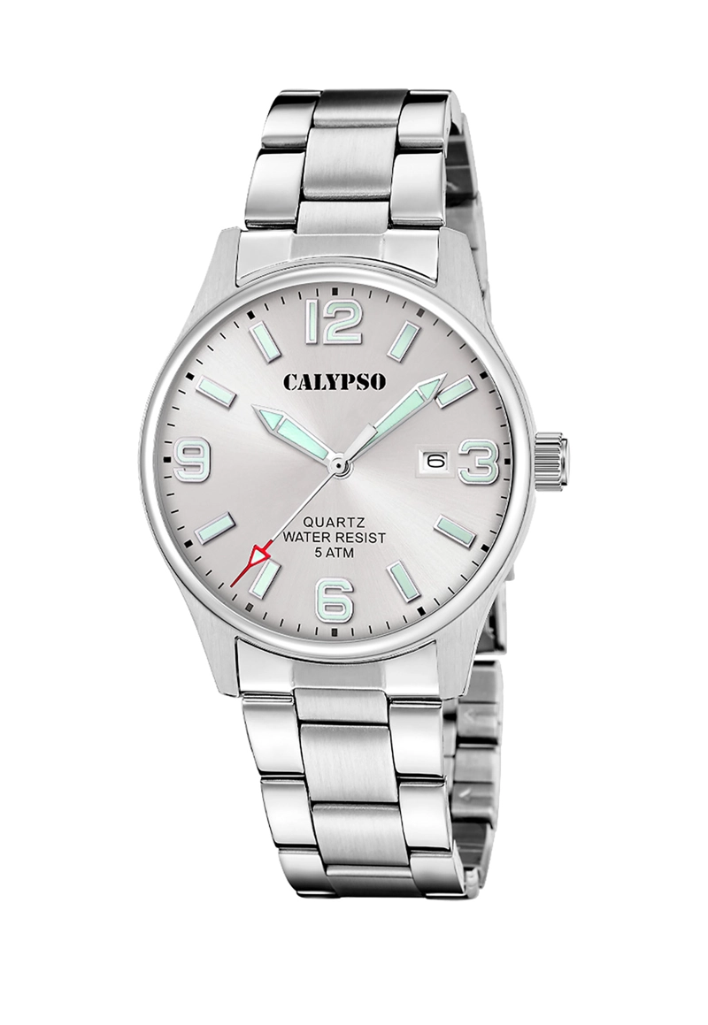 RELOJ K5860/2 CALYPSO GRIS HOMBRE BASIC - 1